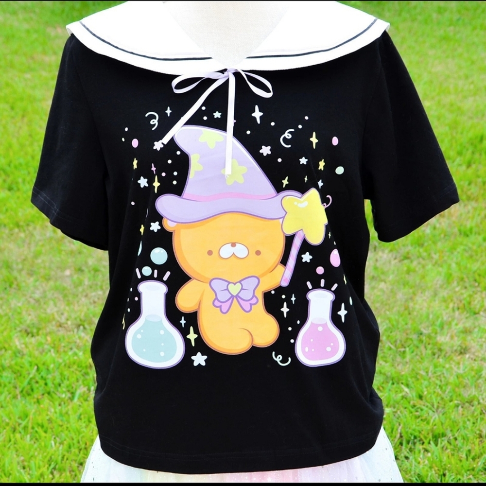 KokoKuma Wizard Bear Sailor Top Size 2